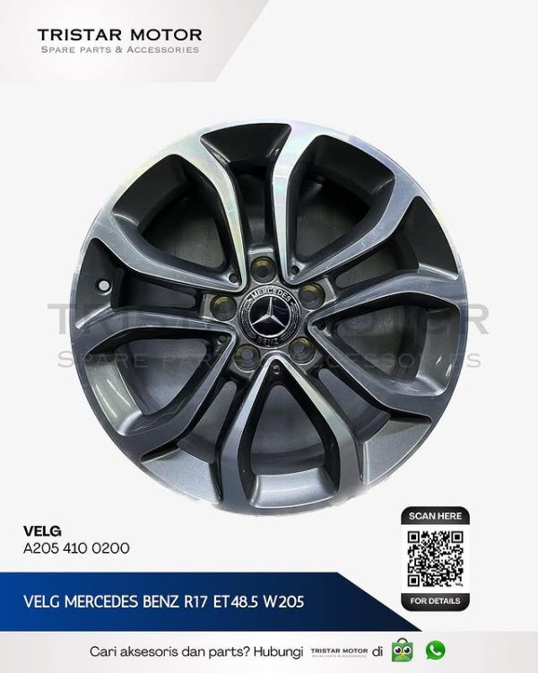 VELG MERCEDES-BENZ R17 ET48.5 W205– A2054010200