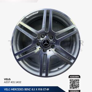 VELG MERCEDES-BENZ 8,5 x R18 ET49 W204 W207– A2074011402