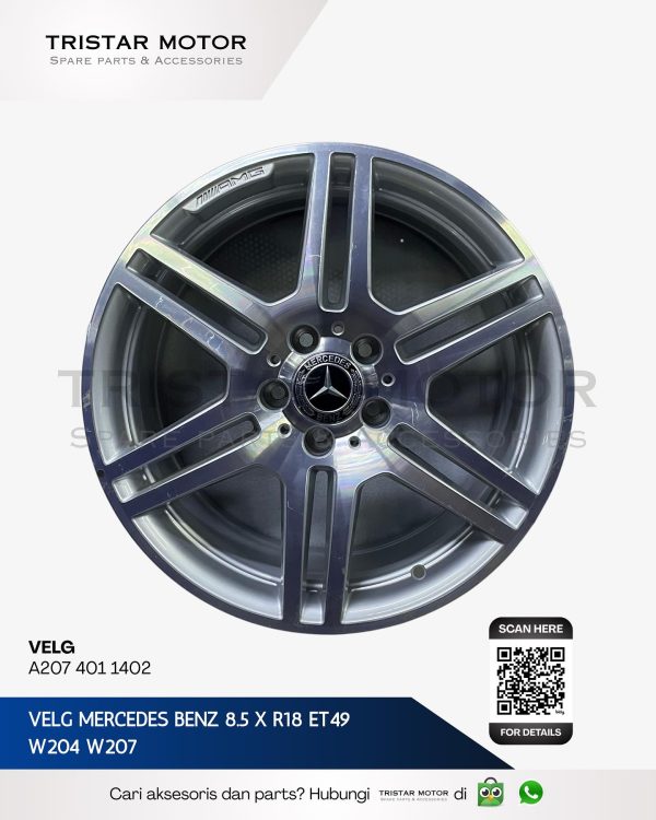 VELG MERCEDES-BENZ 8,5 x R18 ET49 W204 W207– A2074011402