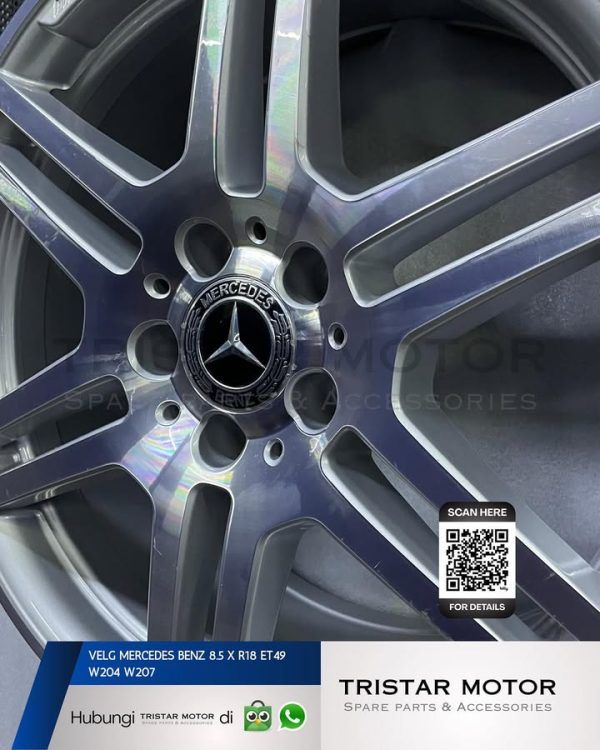 VELG MERCEDES-BENZ 8,5 x R18 ET49 W204 W207– A2074011402 - Image 3