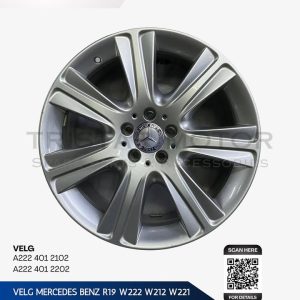 Velg Mercedes Benz R19 8,5 9,5 W222 W212 W221 W211 W220 A2224012102 A2224012202